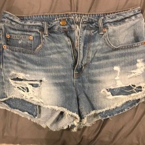 American eagle hi rise festival shorts, size 12
